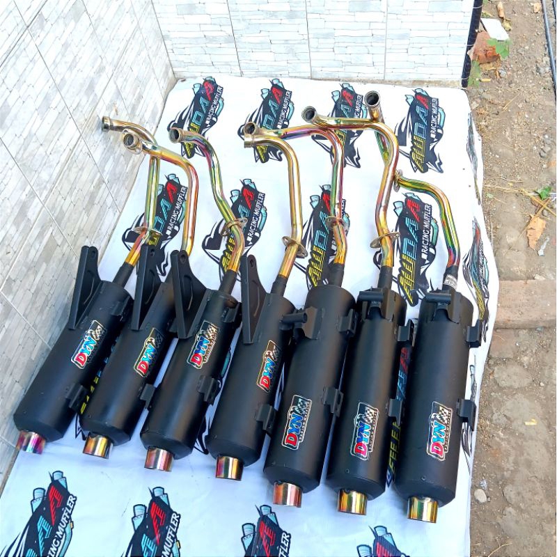 Exhaust matic tsukigi BEAT MBER GLEDEG mio vario soulgt fino xride ...