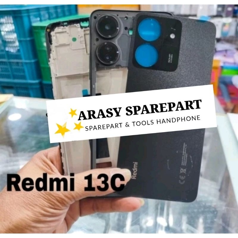 [GUARANTEED] Xiaomi Redmi 13C Full Set Housing Casing Complete with 3 ...