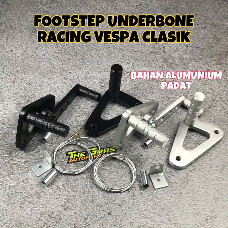 Footstep Underbone Racing Vespa PX Exclusive Excel Super Sprint ...