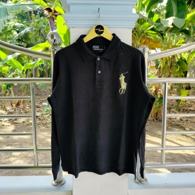 Long Sleeve/POLO Shirt/Vintage/Second/POLO Ralph Lauren | Shopee ...