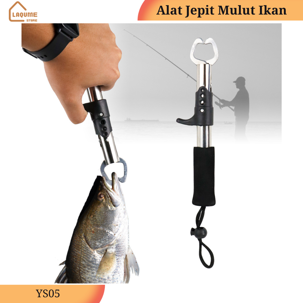 Portable Stainless Steel Fishing Gripper Tool Equipment/Fish Mouth Claw ...