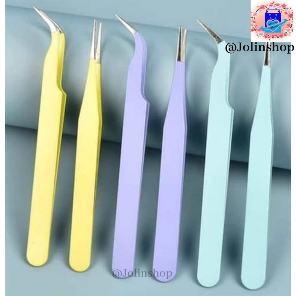 Tweezer Tweezers Sticker Clamp Pastel Color Sticker Shopee Philippines
