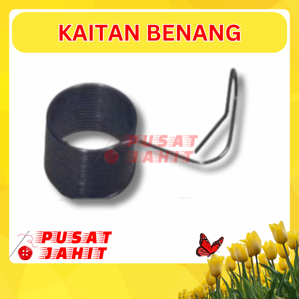 MESIN Butterfly Sewing Machine Snail Tension Thread Spring | Shopee ...