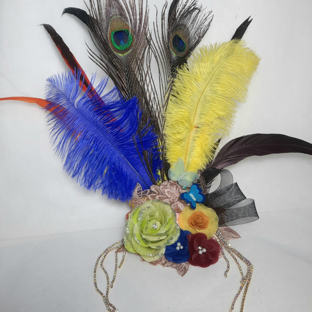 HEADPIECE MAYORET ACCESSORIES MAYORET FASHIONSHOW DANCER | Shopee ...