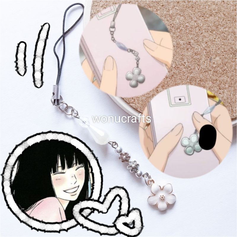 Sawako kuronuma phone strap charm kimi ni todoke from me to you