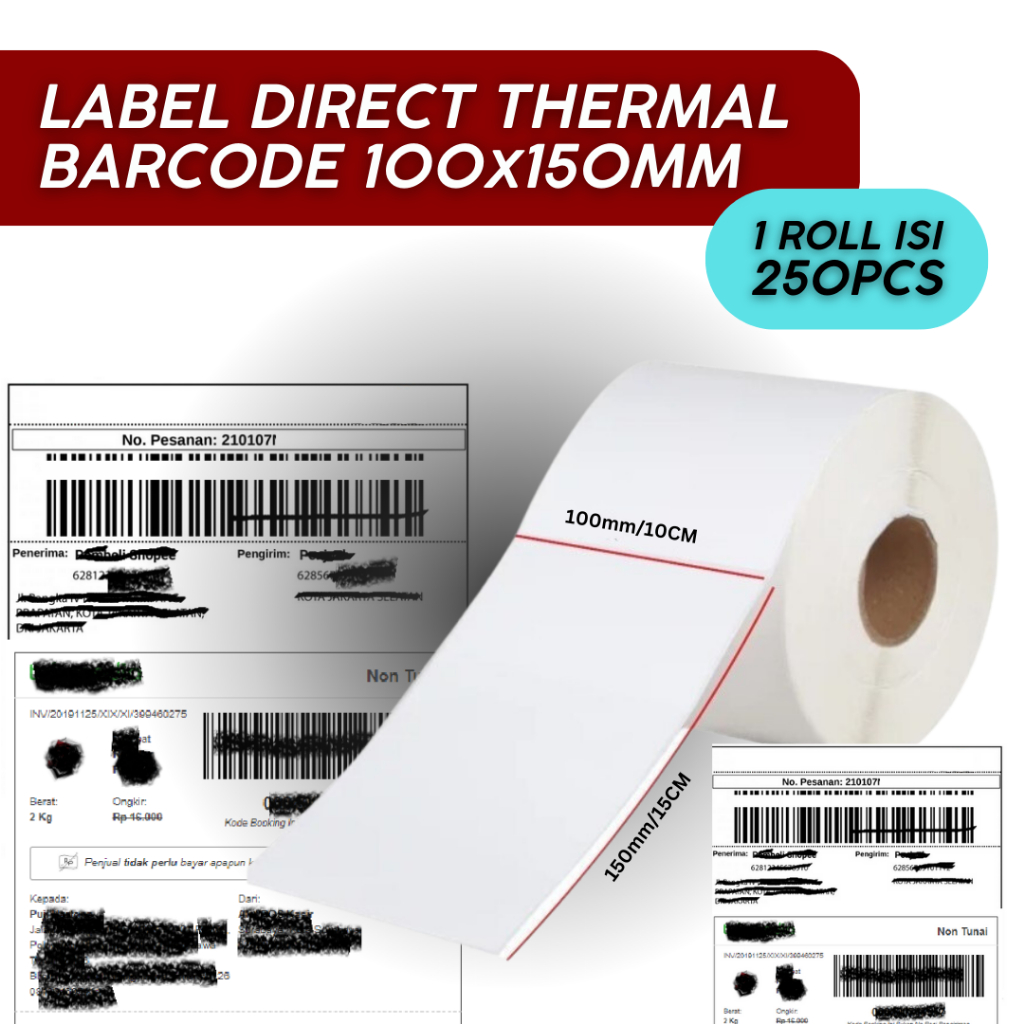Marketplace Receipt Label Sticker Paper | Shopee Philippines