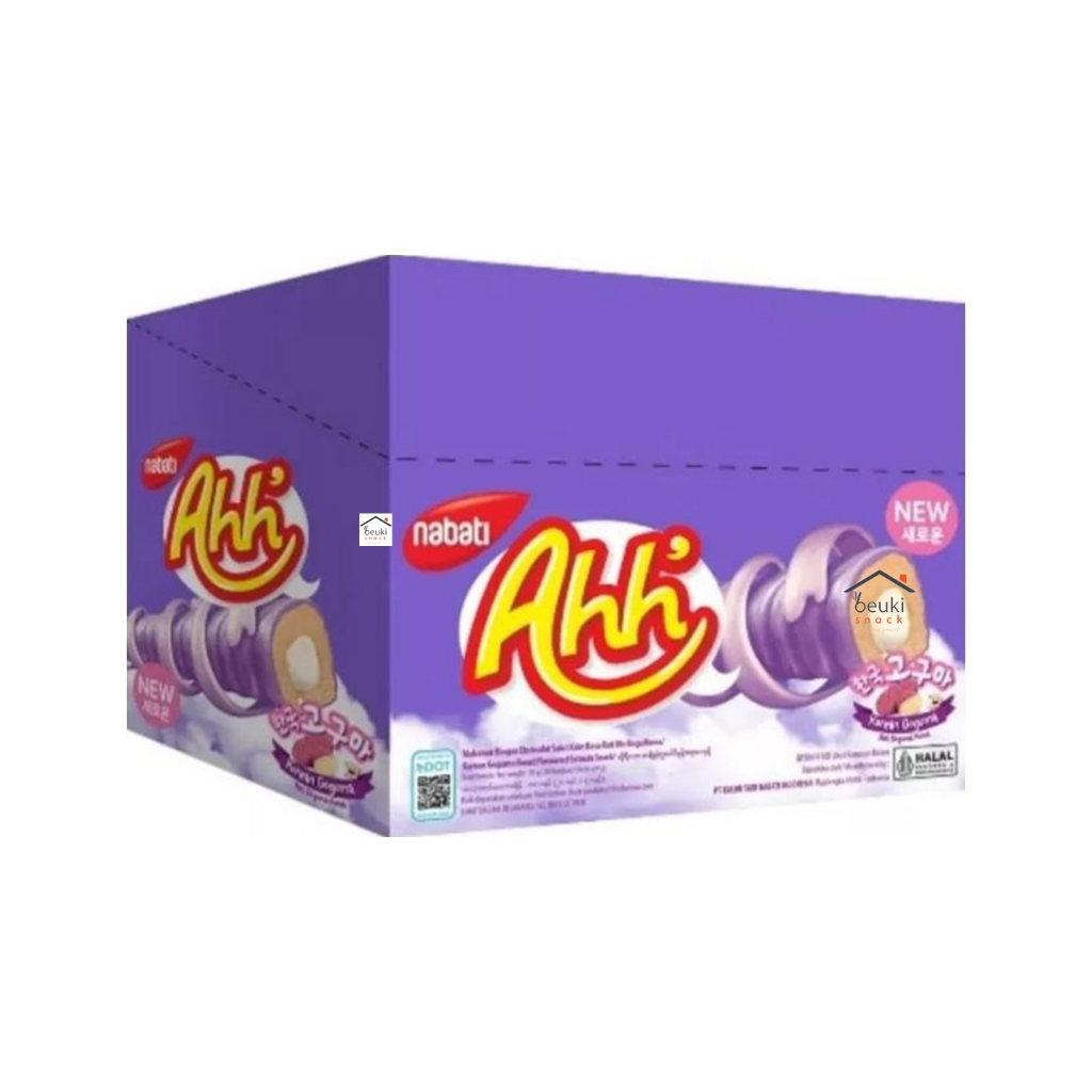 UNGU Vegetable Ahh Goguma Korean Purple Sweet Potato Bread Flavor Snack Shopee Philippines