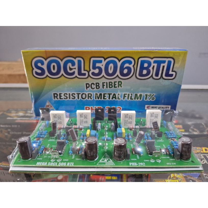 Power DRIVER KIT SOCL 506 500W SUPER OCL MEGA OCL BTL LOW MID PHB 292