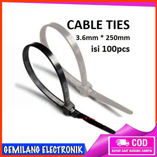 Cable Ties 4 x 250 mm Tis Cable Tie BeltTALI 25 cm | Shopee Philippines