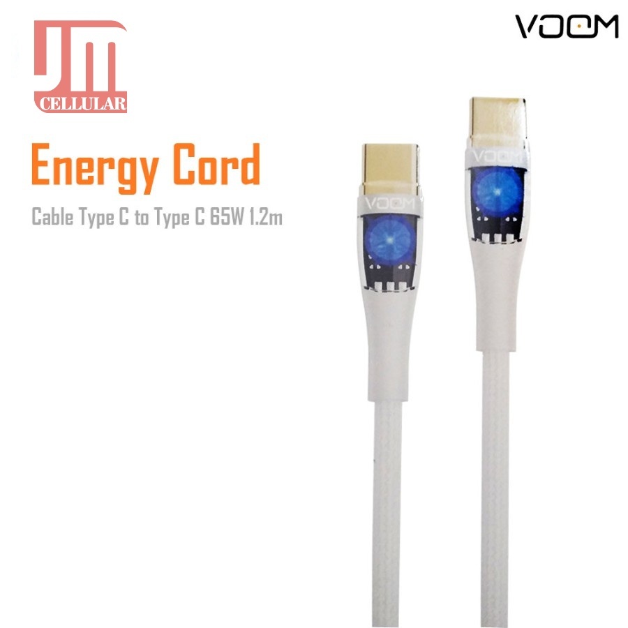New!! VM-CBTCC1 Cable Type-C To Type-C Cable 65W Fast Charging (1.2m ...