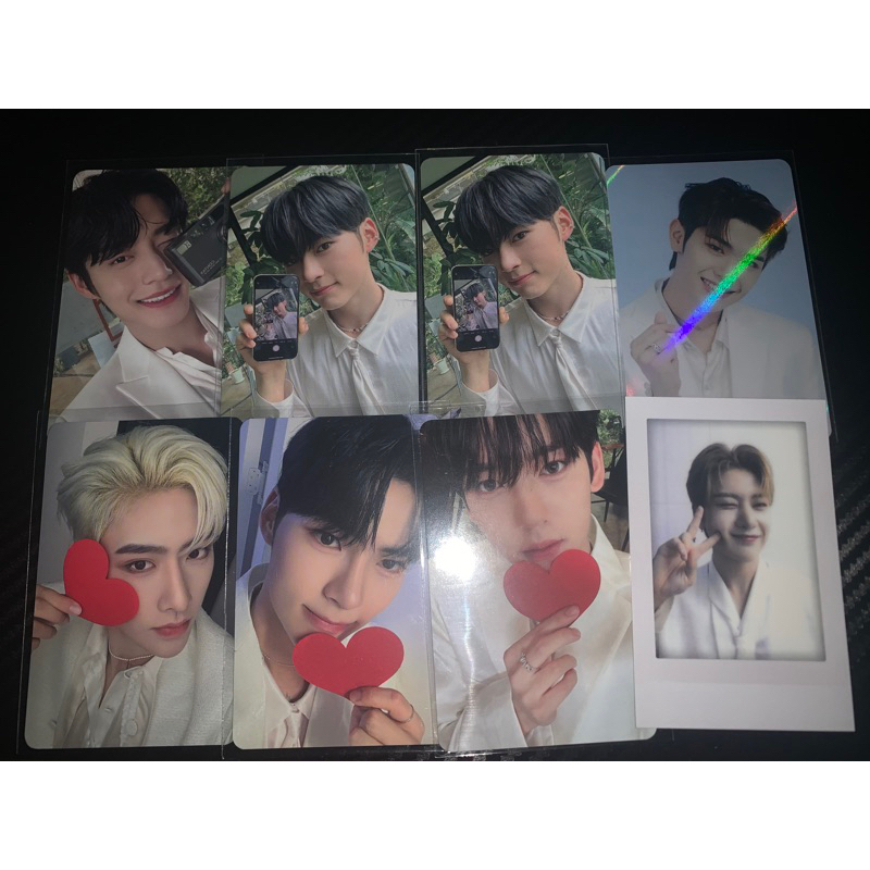 Photocard OFFICIAL ZB1 ZEROBASEONE TC TRADING CARD JIWOONG HANBIN RICKY ...