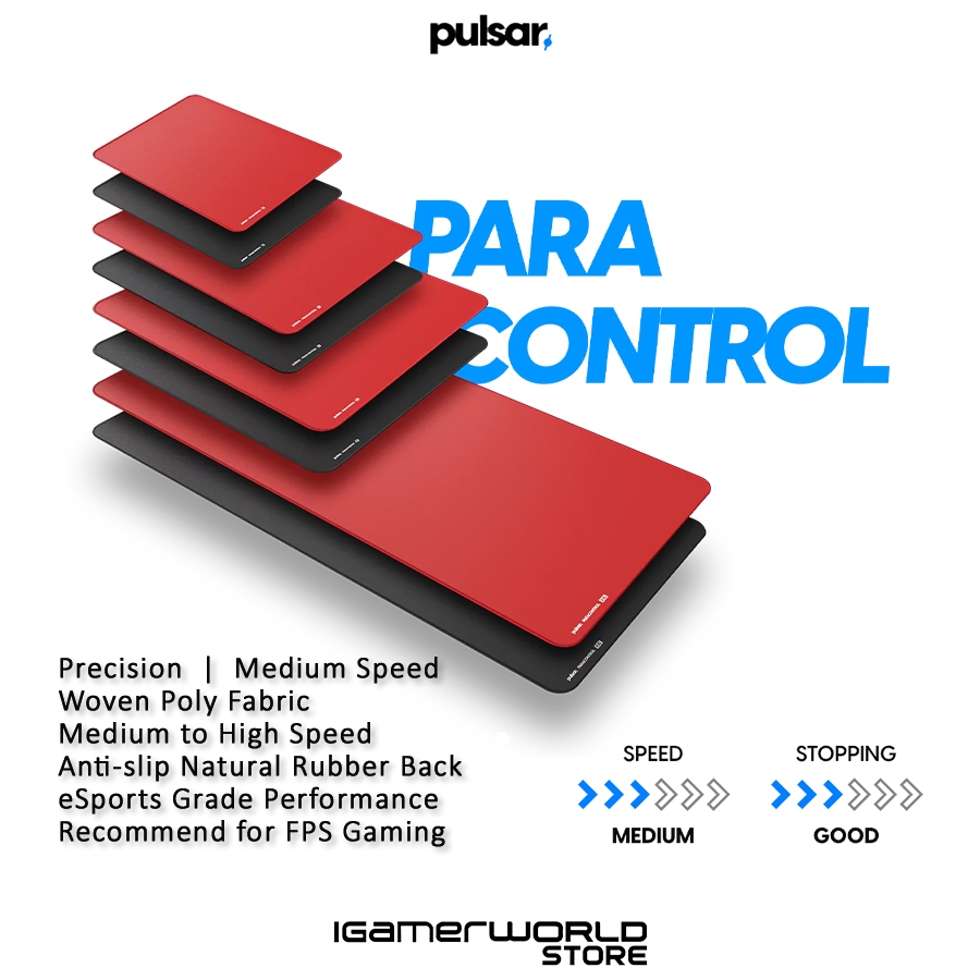 Pulsar ParaControl V2 Medium Speed Gaming Mousepad | Shopee Philippines