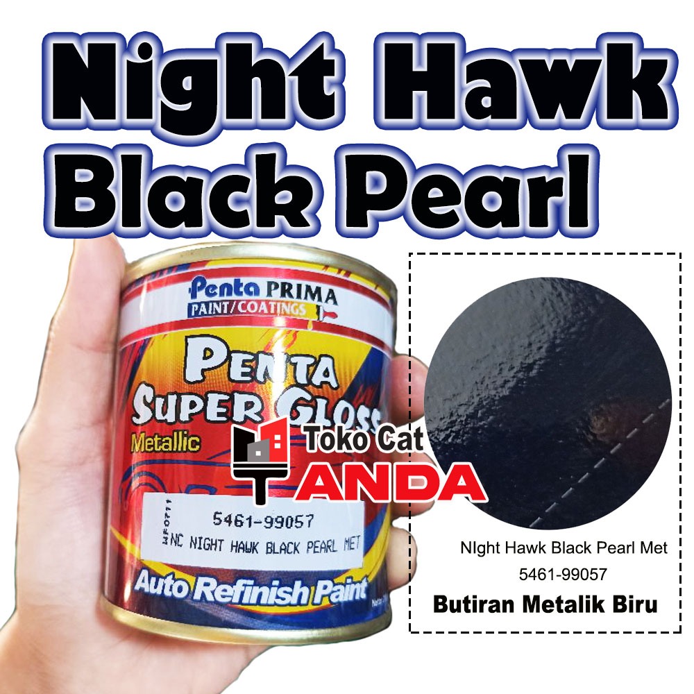 HITAM Penta Gloss Night Hawk Black Pearl met 546199057 Penta Black