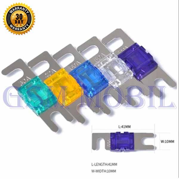 ANL Mini Fuse Silver Nickel Plated 12V-32V 20A-200A | Shopee Philippines