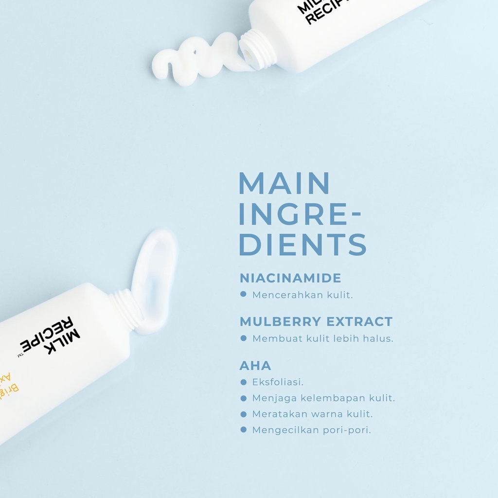 Milk Recipe Bright & Smooth Axillary Cream Brightening Cream 30gram ...