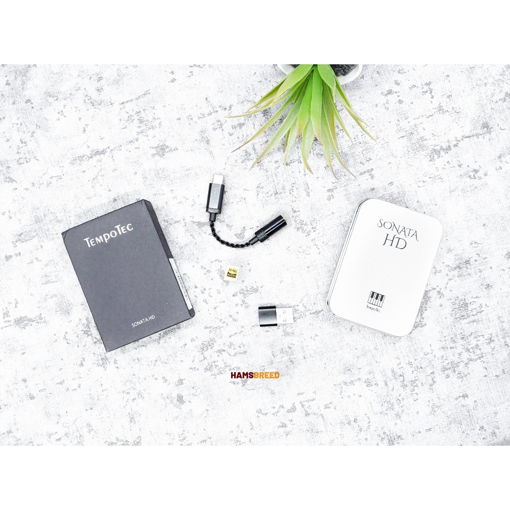 Tempotec Sonata HD II Portable DAC USB Type C to Jack 3.5 Dongle Audio Aplifier AMP Connector
