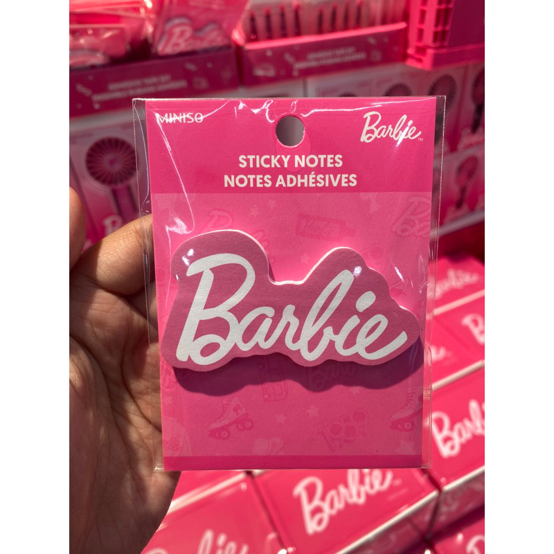 Miniso X BARBIE STICKY NOTES | Shopee Philippines