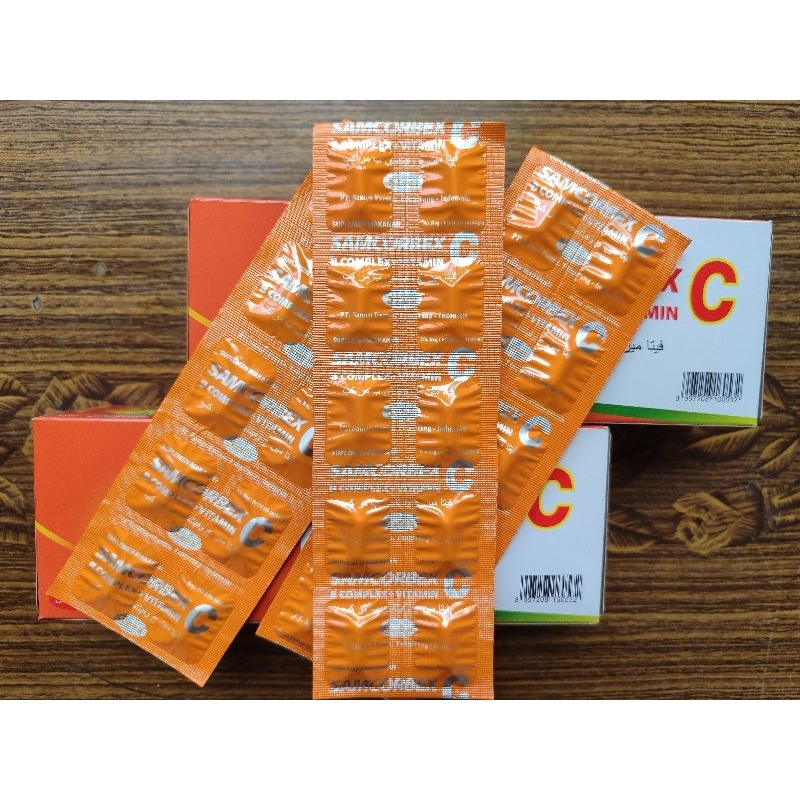 Samcorbex multivitamin With Vitamin C And B complex (1 Strip Contains ...