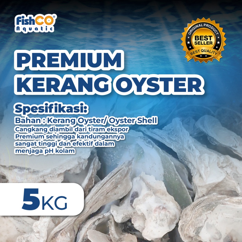 Oyster Shell Aquarium Filter Media Oyster Shell Oyster Shell 5Kg ...
