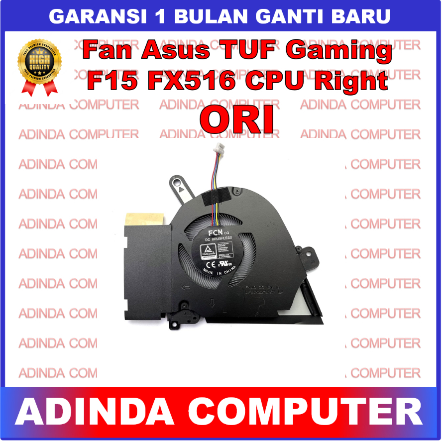 Fan Asus TUF Gaming Dash F15 FX516PM FNAQ JL1 FX516P CPU Right ORI ...