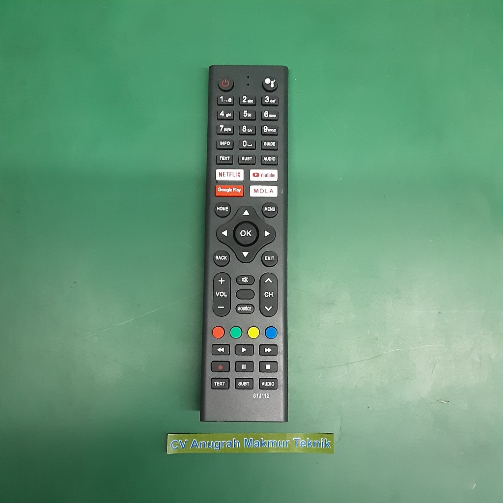 Polytron LCD LED TV Remote Android Smart TV type 81J112 | Shopee ...