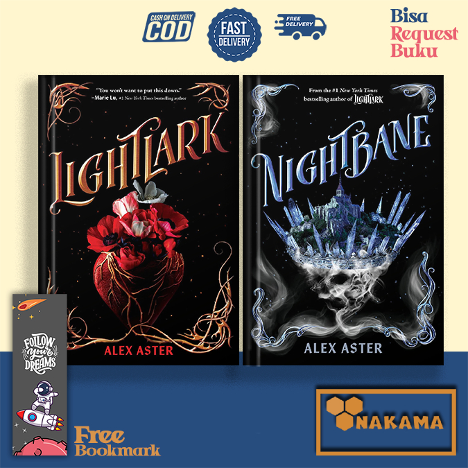 Lightlark (2 book series) Lightlark, Nightbane by Alex Aster (English  Version)