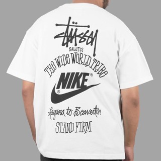 Nike x Stussy The Wide World Tribe T-Shirt White Men's - SS23 - US