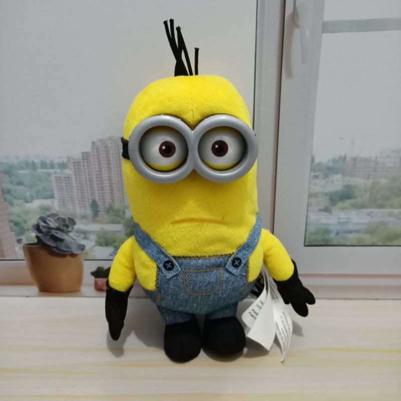 MATA Kevin Minion Doll Hard Eyes Despicable Me Authentic | Shopee ...