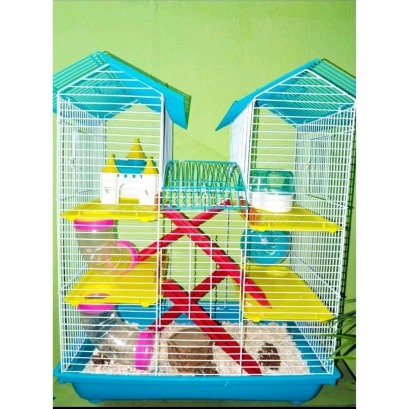 Hamster hotel cage hotsell