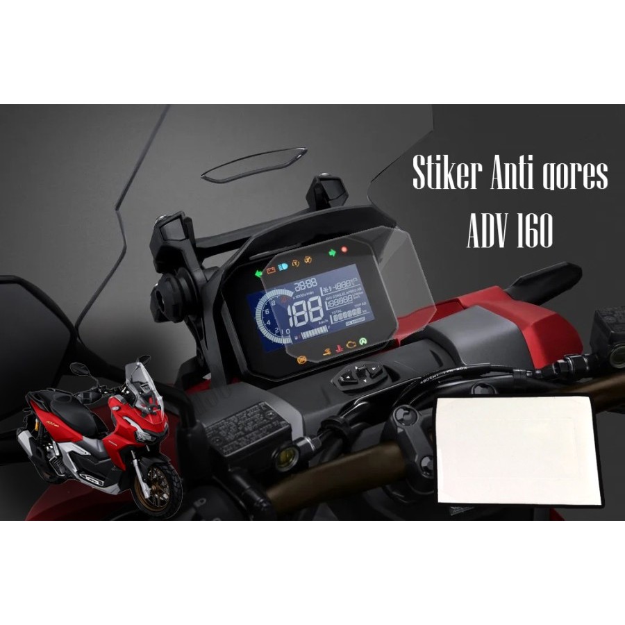 Anti-Scratch Speedometer Sticker ADV 160 Anti-Scratch Spido New ADV 160 ...