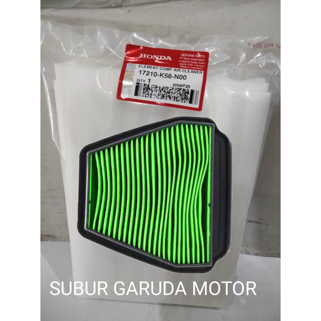 Air FILTER SONIC SUPRA GTR Type K56 ORIGINAL AHM Brand Foam FILTER ...