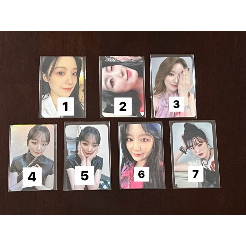 Photocard (PC) Official Yeh Shuhua (G)I-DLE GIDLE IDLE Part 3 | Shopee ...