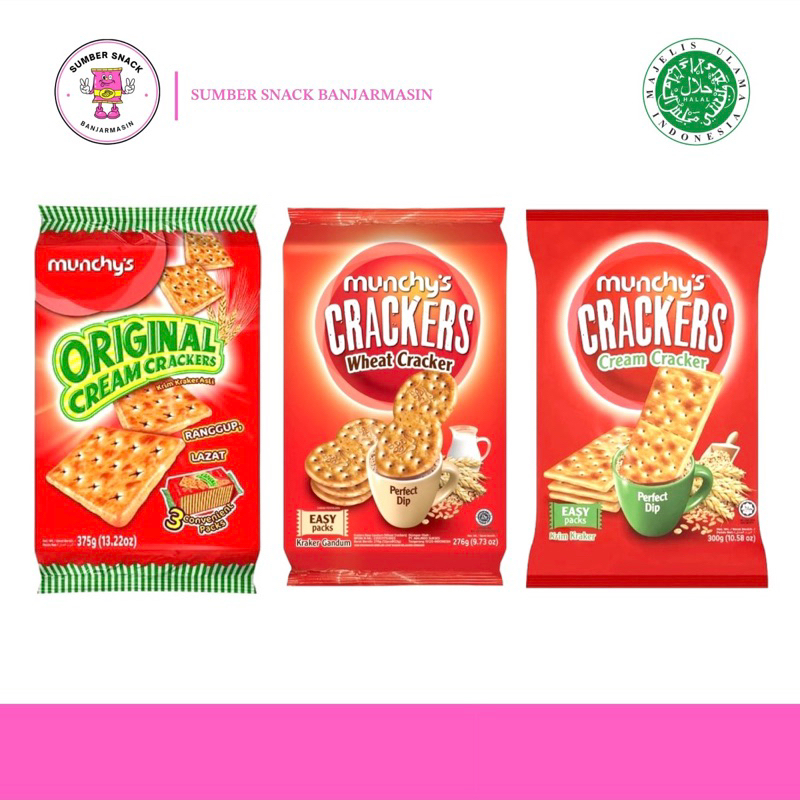 Munchy's Crackers (3 Flavor Variants) | Shopee Philippines