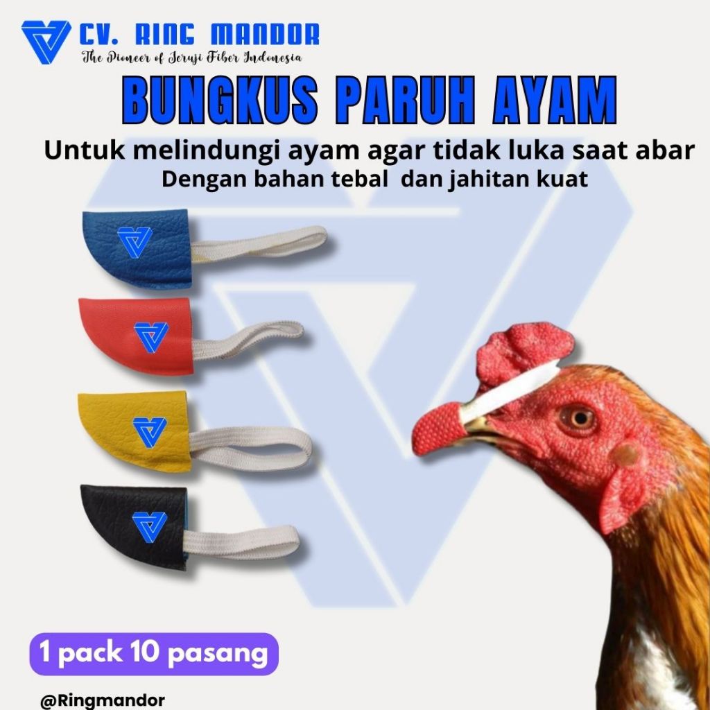 Chicken Beak Wrap contains 1 pair of 2 pcs chicken cucuk wrappers ...