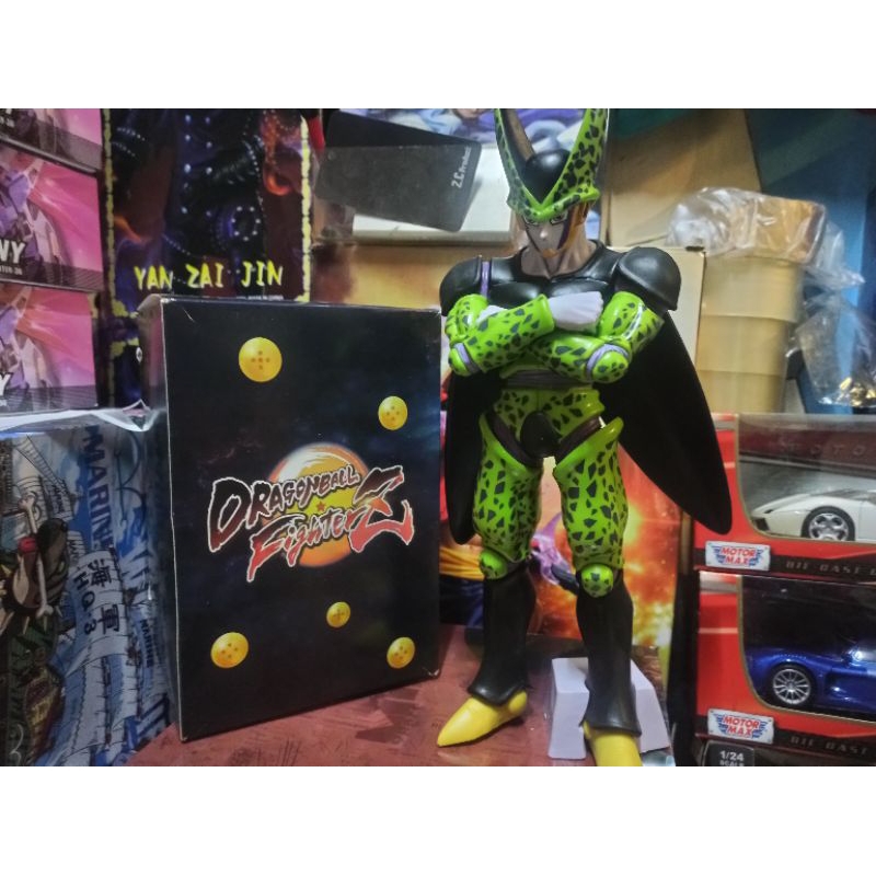Perfect Cell figure Dragon ball sun Goku vegetto super saiyan | Shopee ...