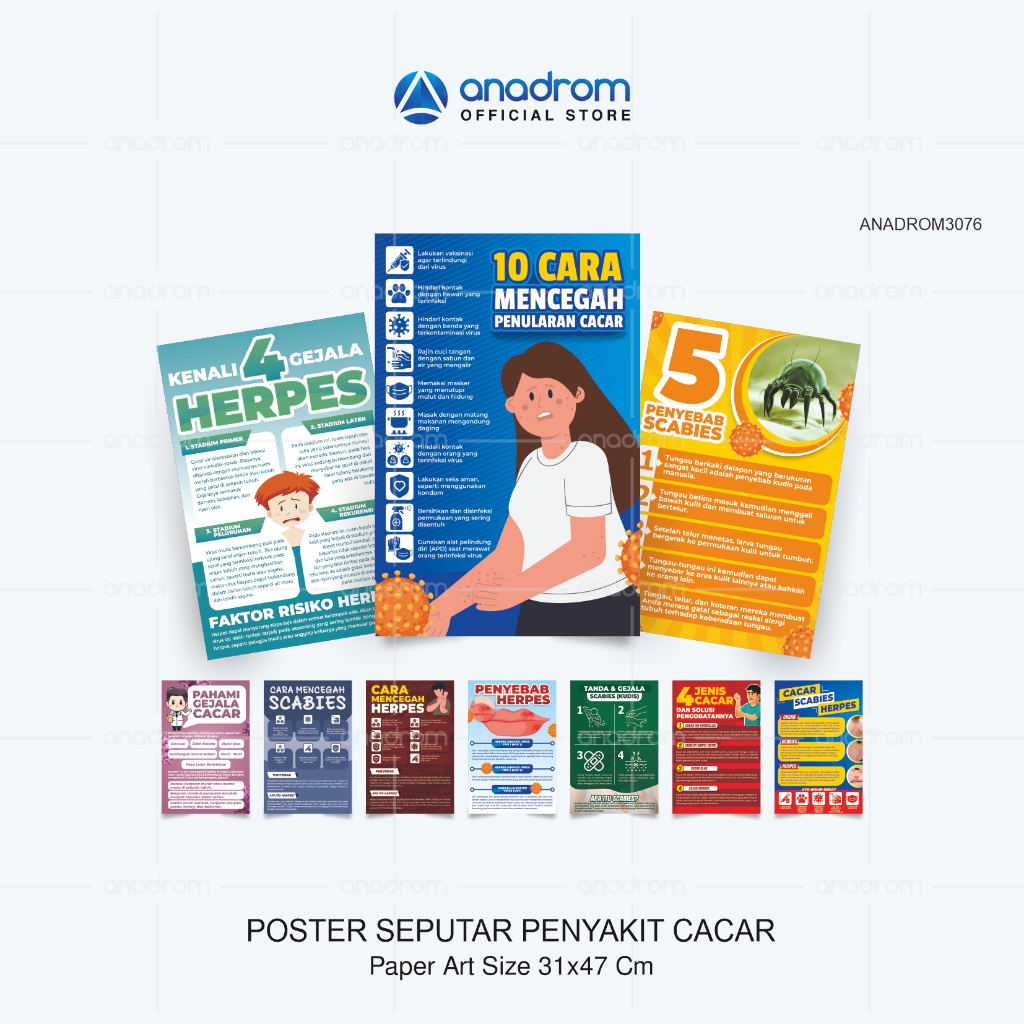 Posters about smallpox & Herpes diseases | Health Promotion Poster ...