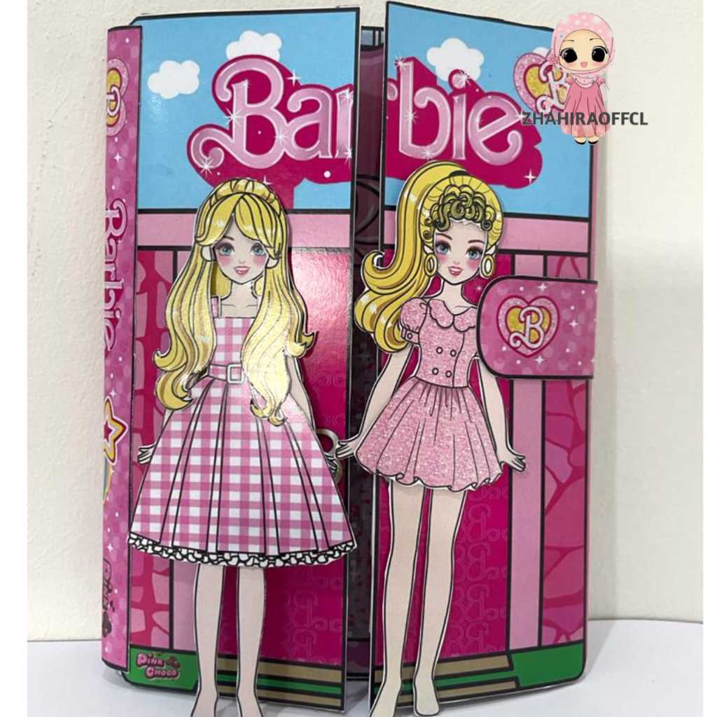 Barbie paper doll book online