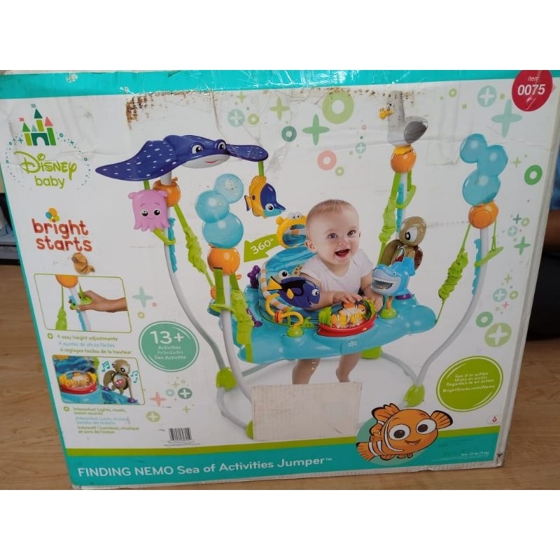 Bright Starts Jumperio Disney Finding Nemo Sea | Activity Jumper | Nemo ...