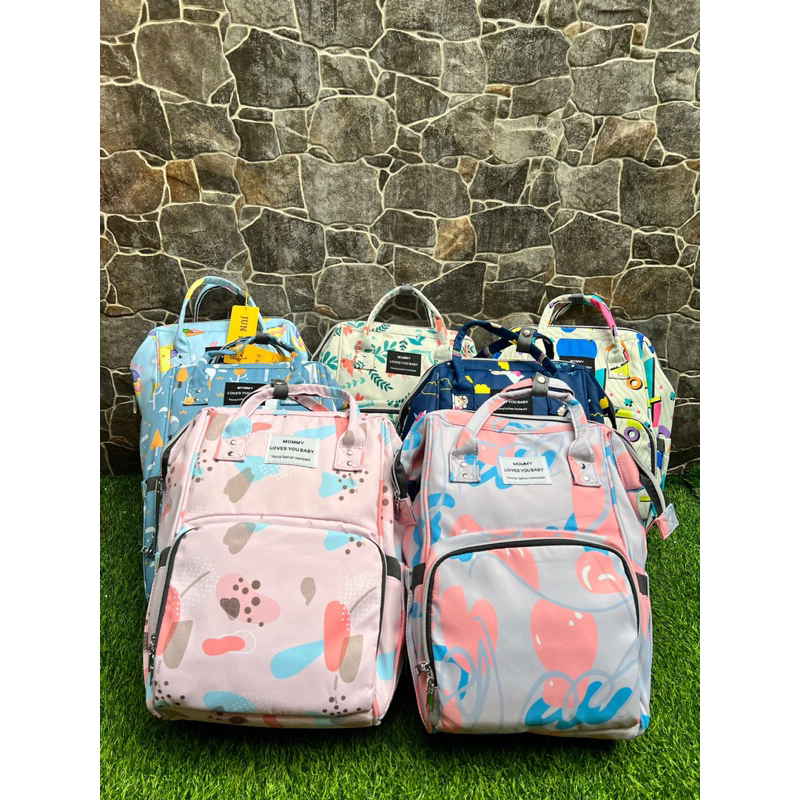 Mommy bag LARGE Backpack Baby bag MAMI bag Multifunctional Baby diapers ...