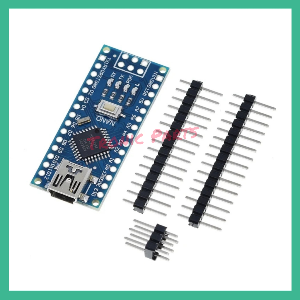 Atmega 328P CH340 Arduino Nano V3 Compatible Board Solderless | Shopee ...