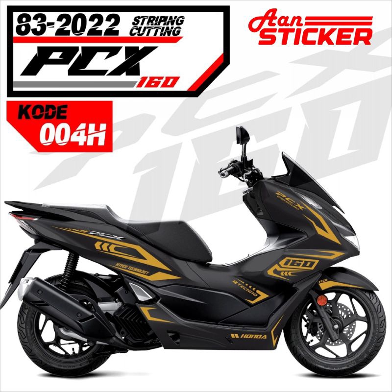 Pcx 160 New Body Trim Striping Sticker Cutting Sticker Honda Pcx 160