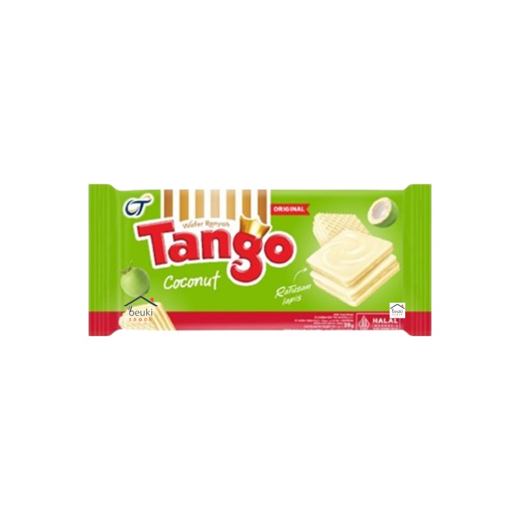 Wafer Tango Coconut Hundreds Of Layers Crispy And Delicious | Shopee ...