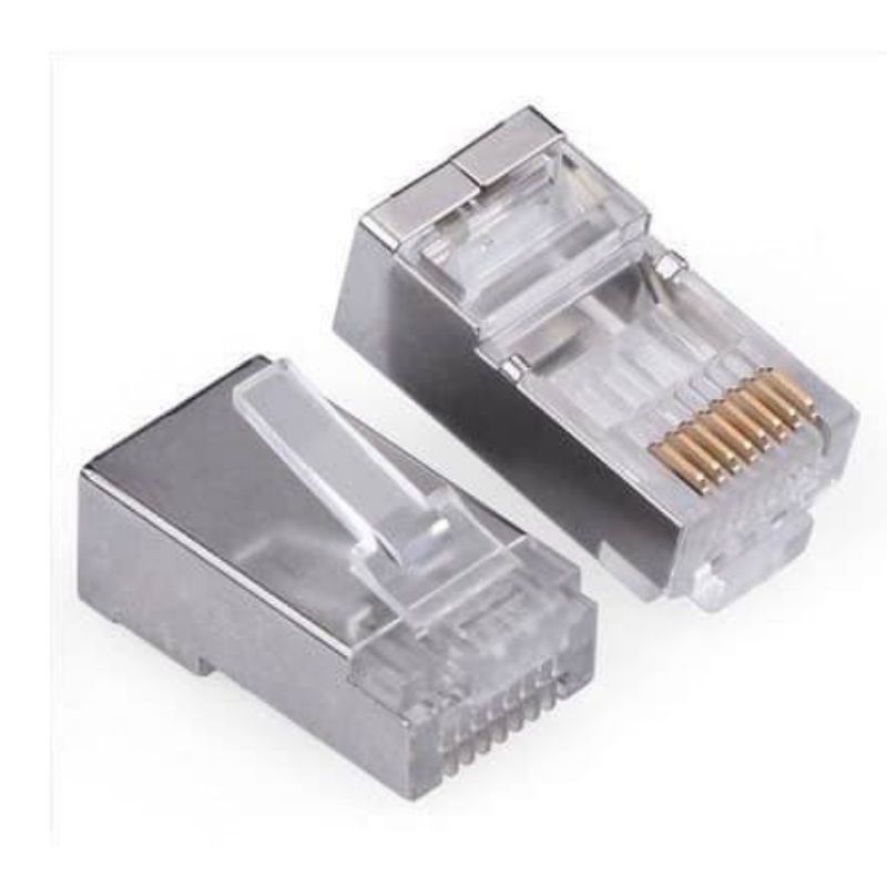 Nyk cat 5 Iron rj45 Connector original | Shopee Philippines