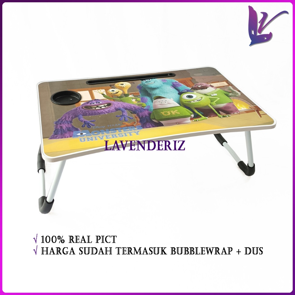 Lavenderiz Children's Study Table monster university Character Size ...