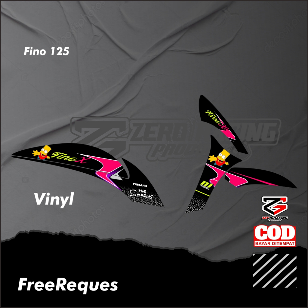 Striping Fino 125 Yamaha Sticker Fino Grande Sporty Sticker Variations ...