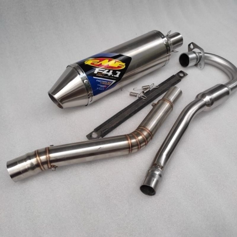 (E) Exhaust MUFFLER fmf JUT1 PNP MOTOR XR150 XR200 XR 150/200 KLX 150