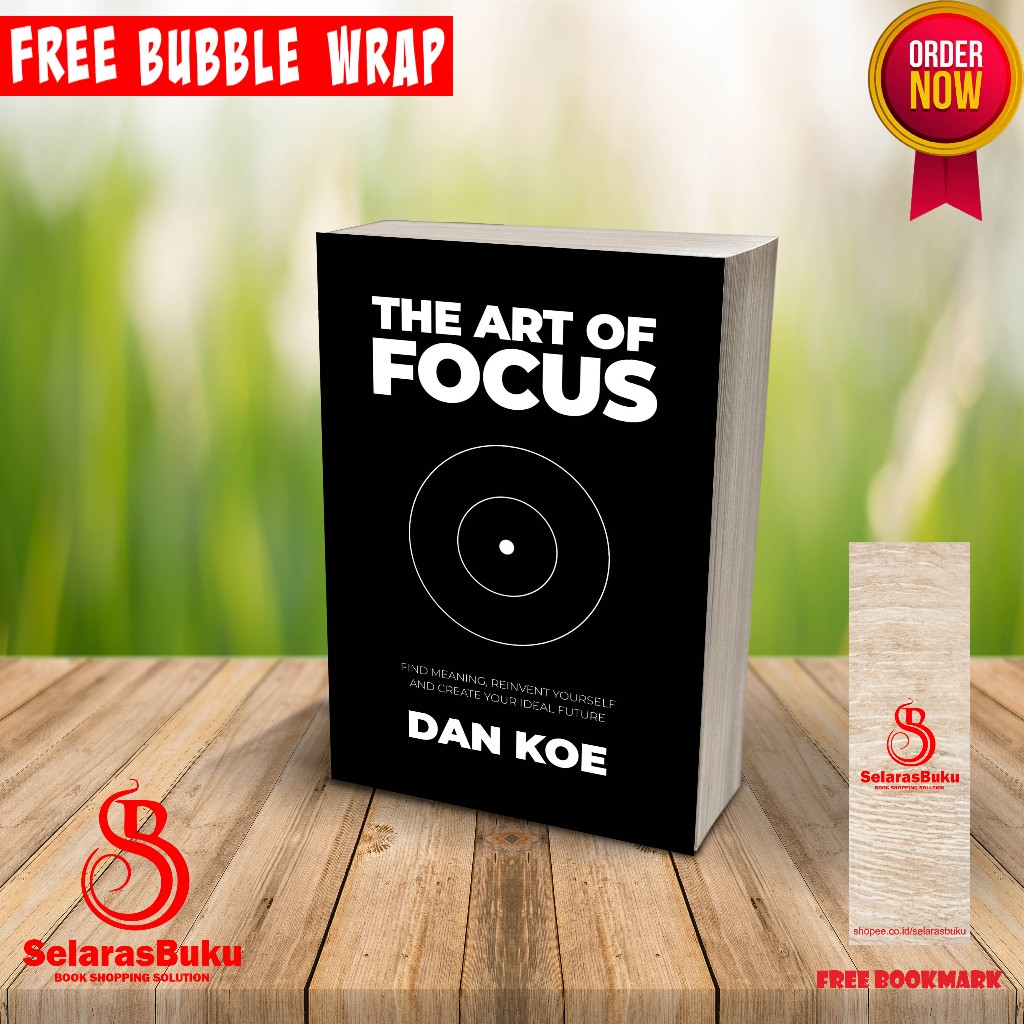 (ENGLISH) The Art of Focus by Dan Koe | Shopee Philippines