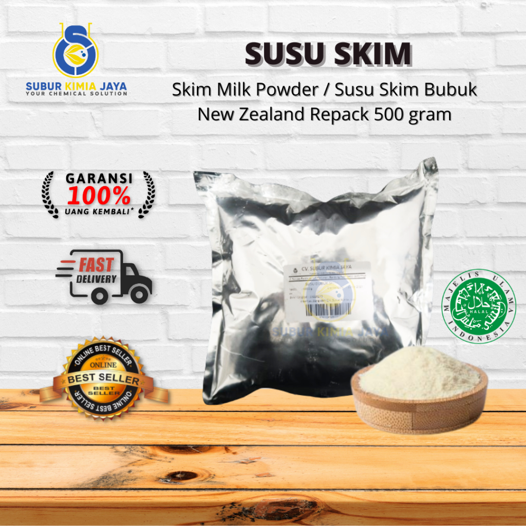 Skim Milk / Newzealand Milk Powder / Skim Milk Powder 500 GR | Shopee ...
