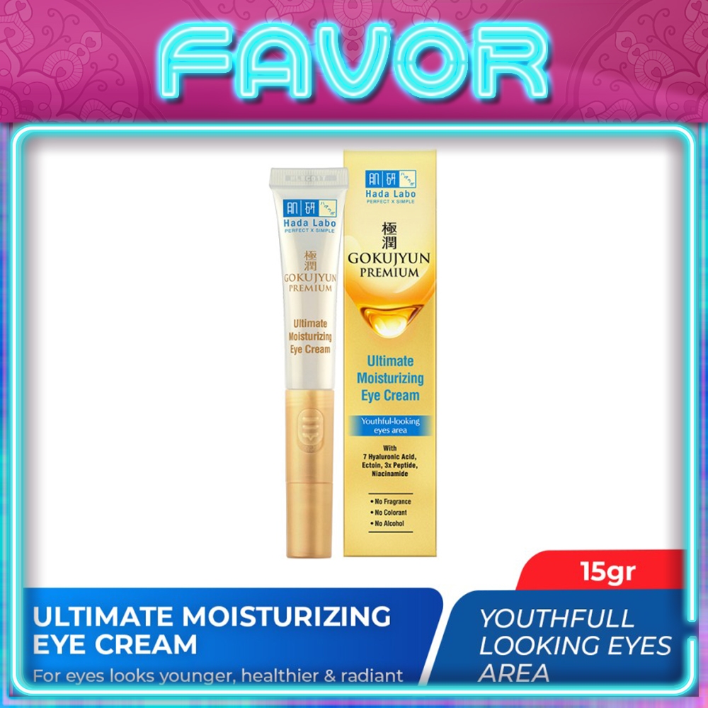 MATA Hada Labo Gokujyun [Premium] Ultimate Eye Cream 15g Eye Cream