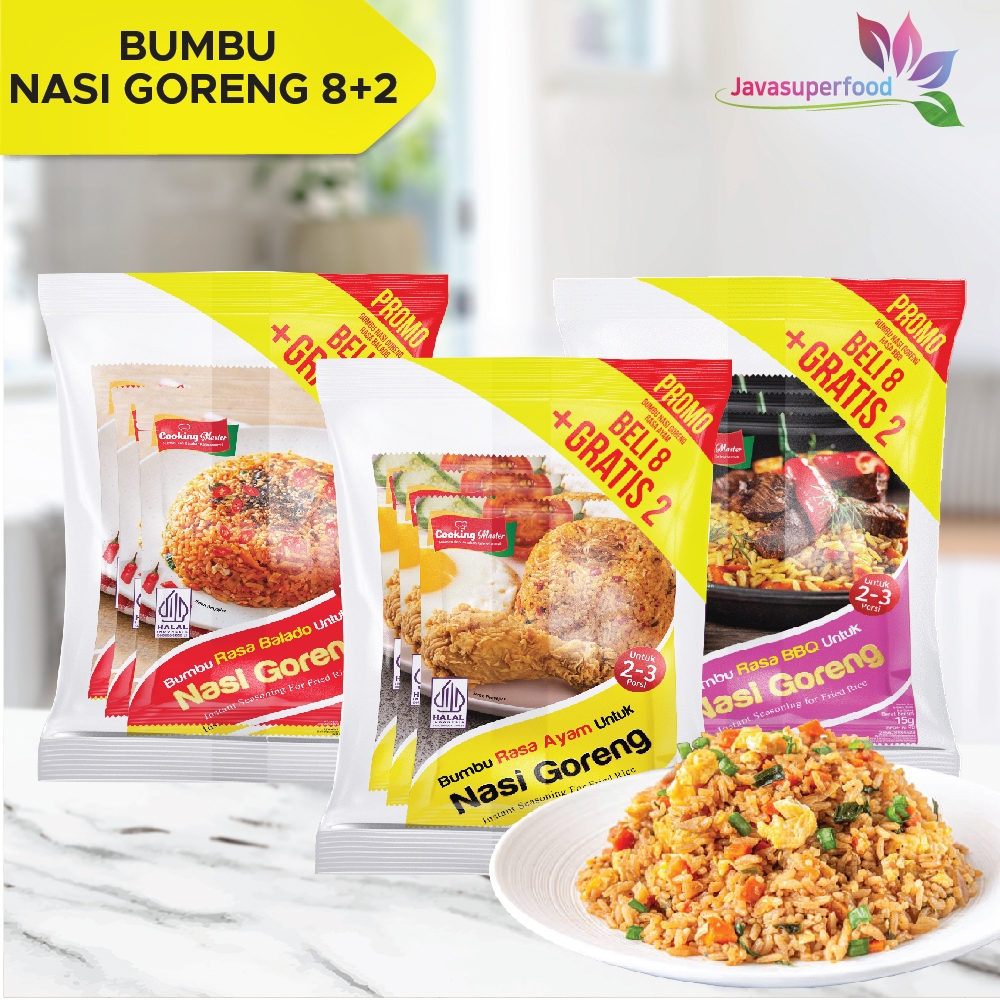 Practical Instant Fried Rice Seasoning 15g (1 Pack Contains 10 Sachets ...